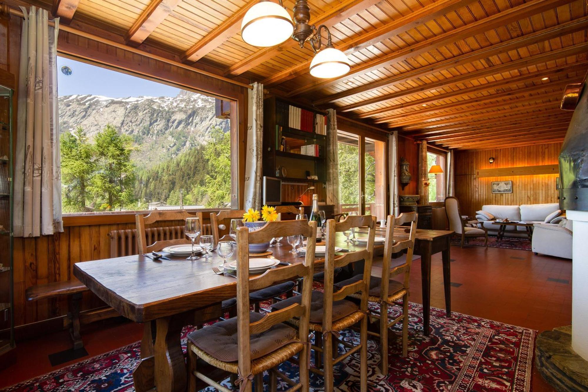 Montblanc Alpine Ski & Sauna Retreat - Happy Rentals Chamonix Buitenkant foto